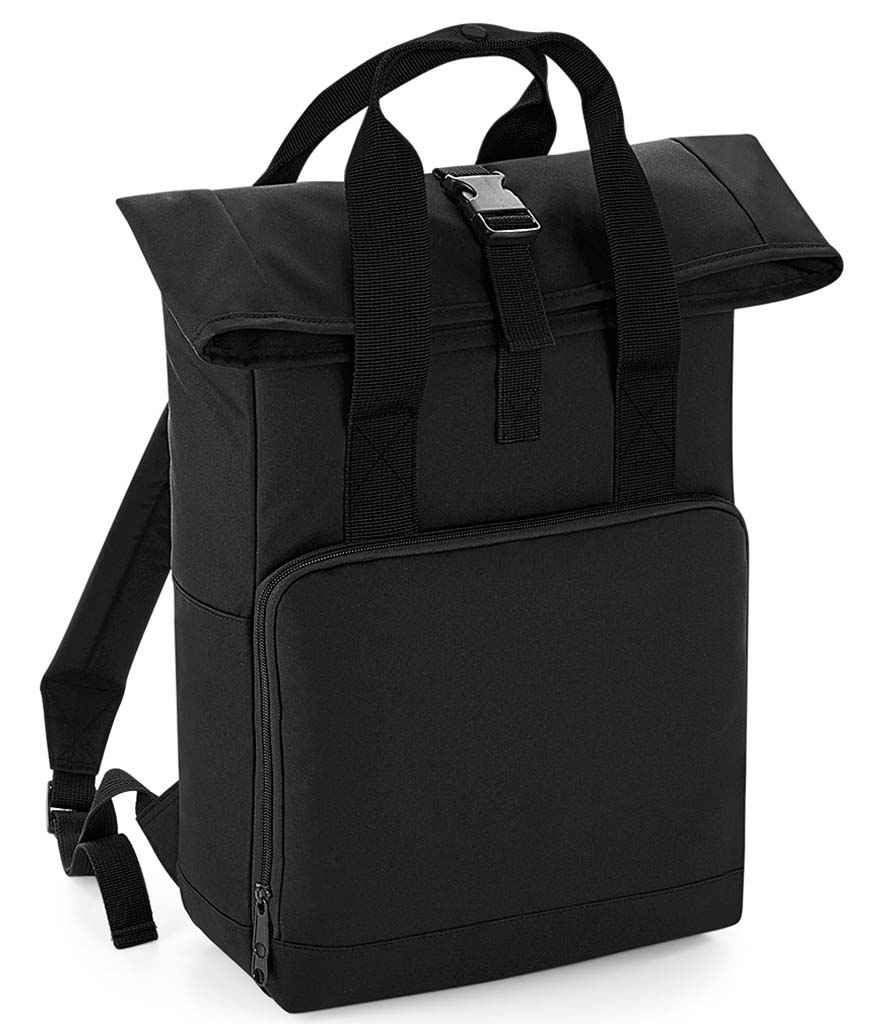 BagBase Recycled Twin Handle Roll-Top Backpack