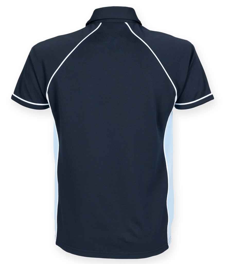 Finden and Hales Performance Piped Polo Shirt