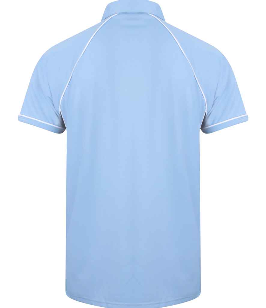 Finden and Hales Performance Piped Polo Shirt