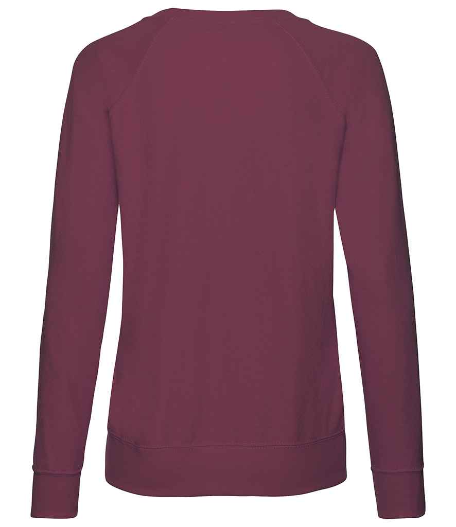 Fruit of the Loom Lady Fit Lightweight Raglan Sweatshirt