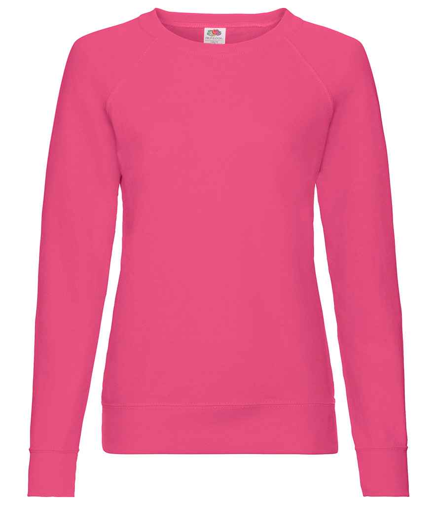 Fruit of the Loom Lady Fit Lightweight Raglan Sweatshirt