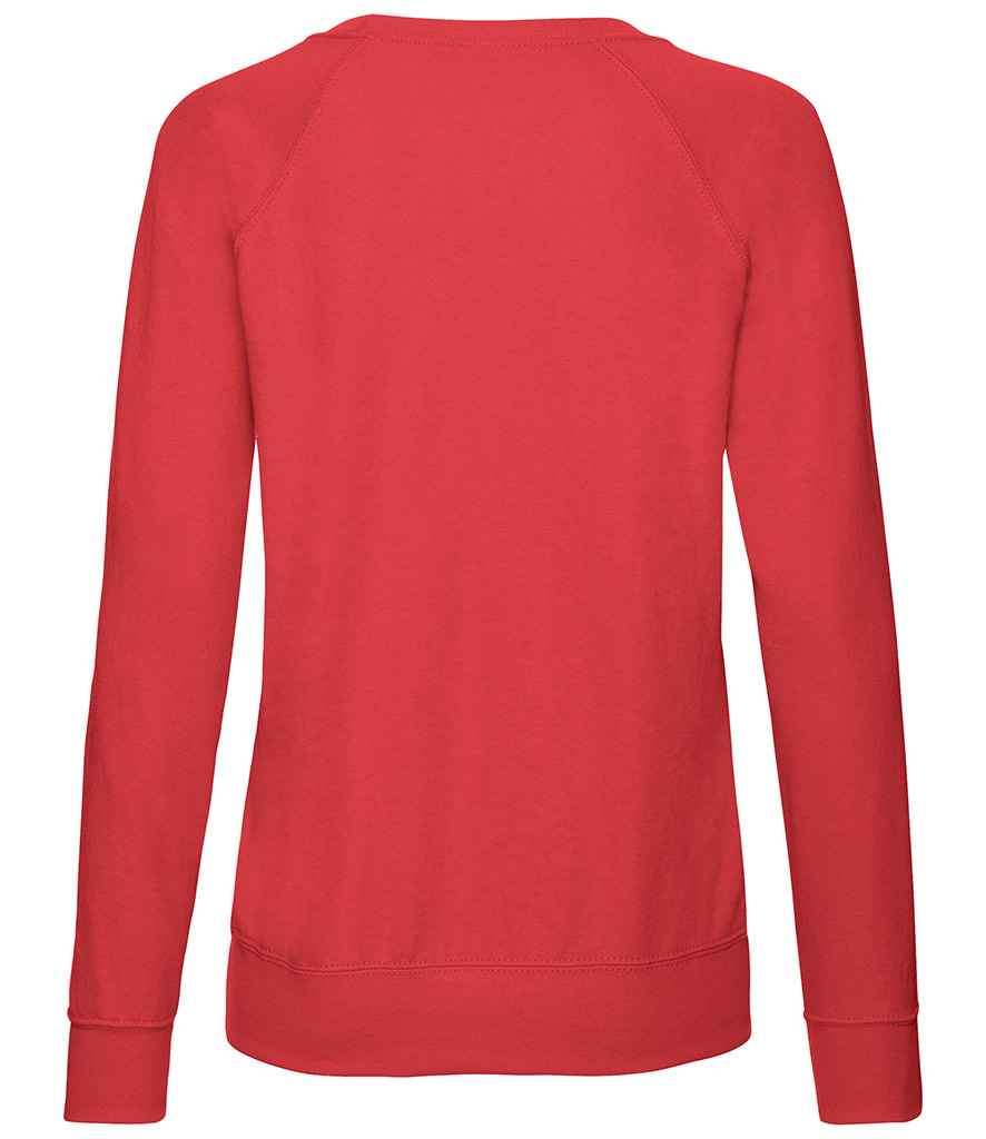 Fruit of the Loom Lady Fit Lightweight Raglan Sweatshirt