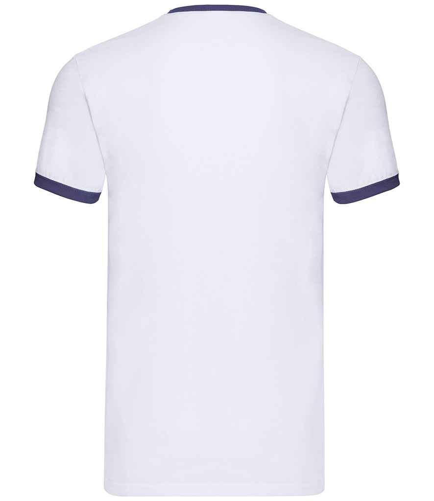 Fruit of the Loom Contrast Ringer T-Shirt