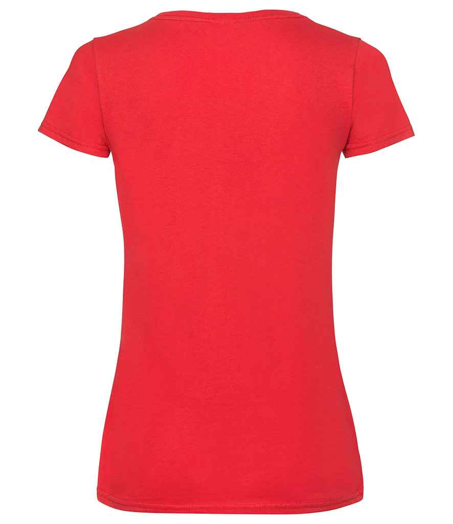 Fruit of the Loom Lady Fit Value V Neck T-Shirt