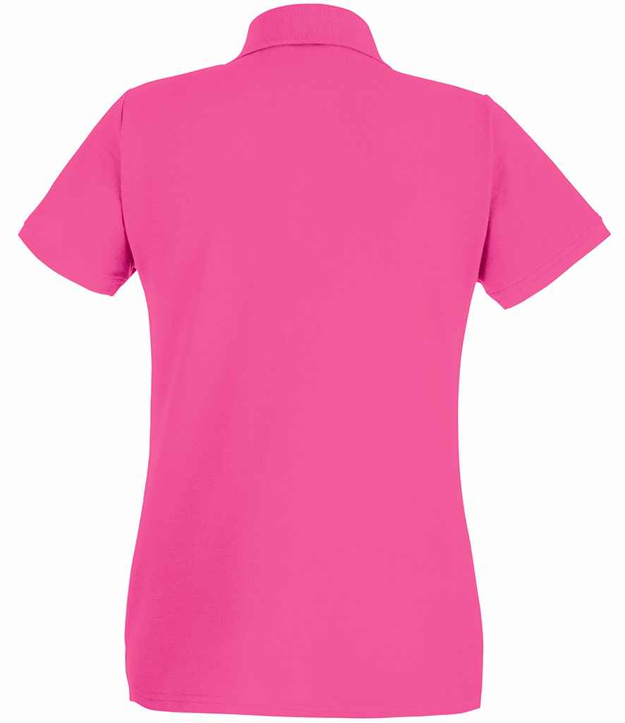 Fruit of the Loom Lady-Fit Premium Cotton Piqué Polo Shirt