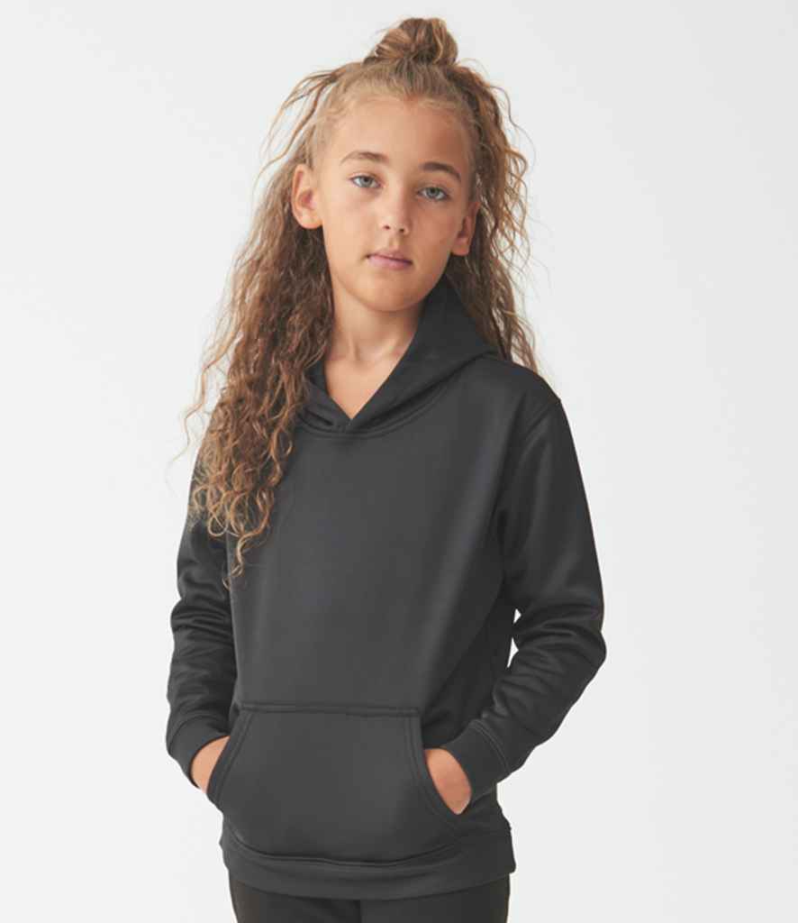 AWDis Kids Sports Polyester Hoodie