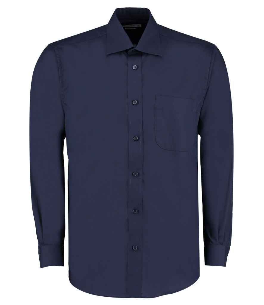 Kustom Kit Long Sleeve Classic Fit Business Shirt