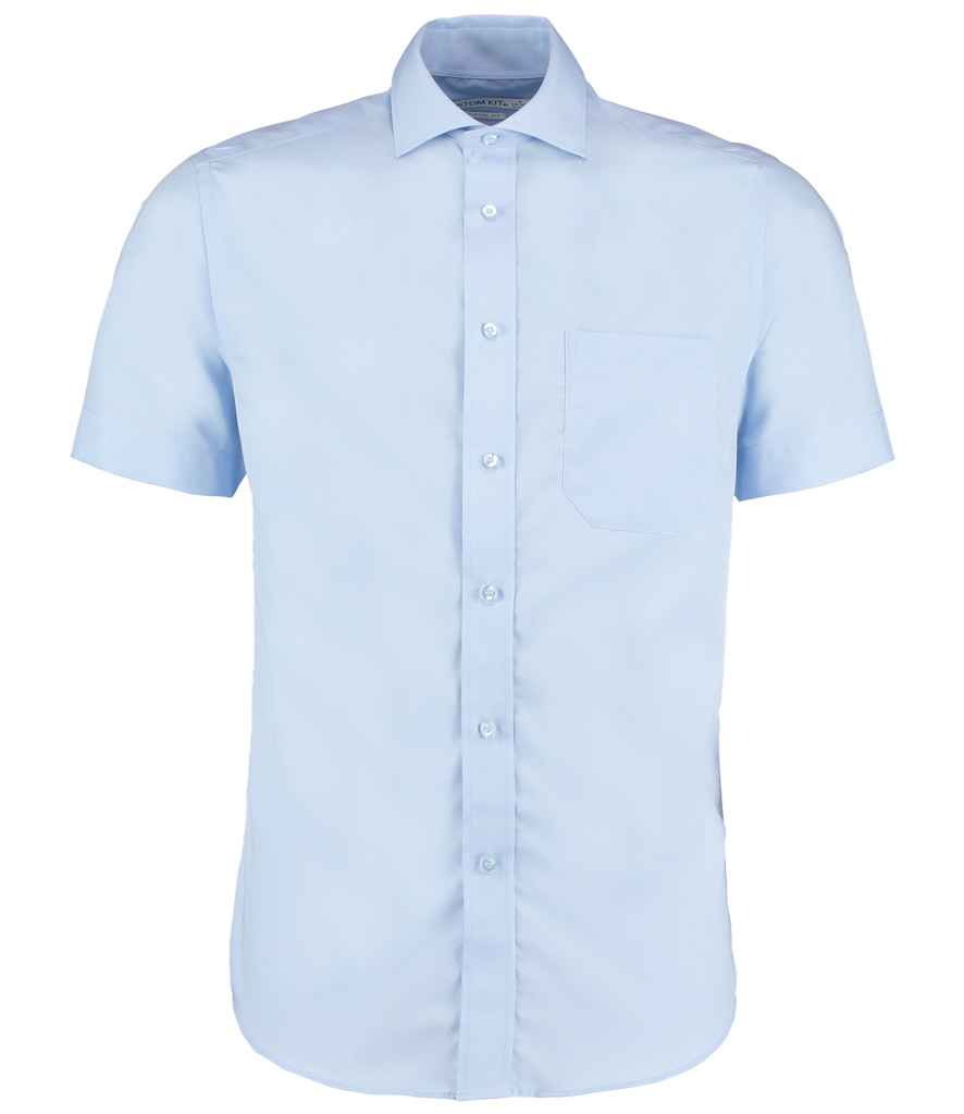 Kustom Kit Premium Short Sleeve Classic Fit Non-Iron Shirt