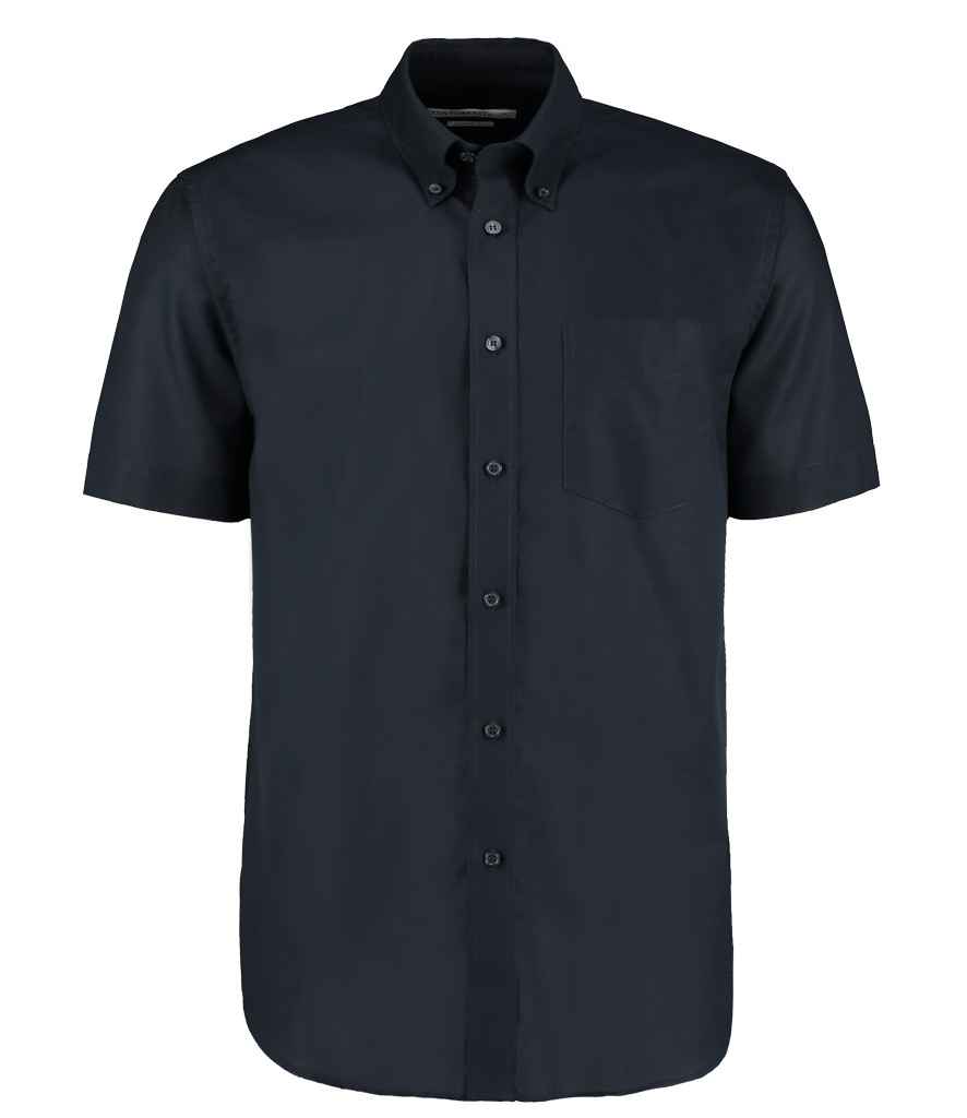 Kustom Kit Short Sleeve Classic Fit Workwear Oxford Shirt