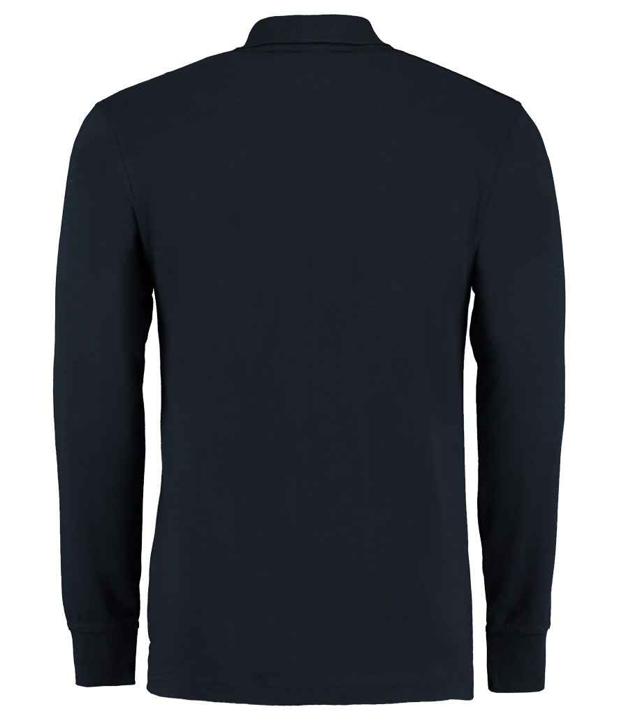 Kustom Kit Long Sleeve Poly/Cotton Piqué Polo Shirt