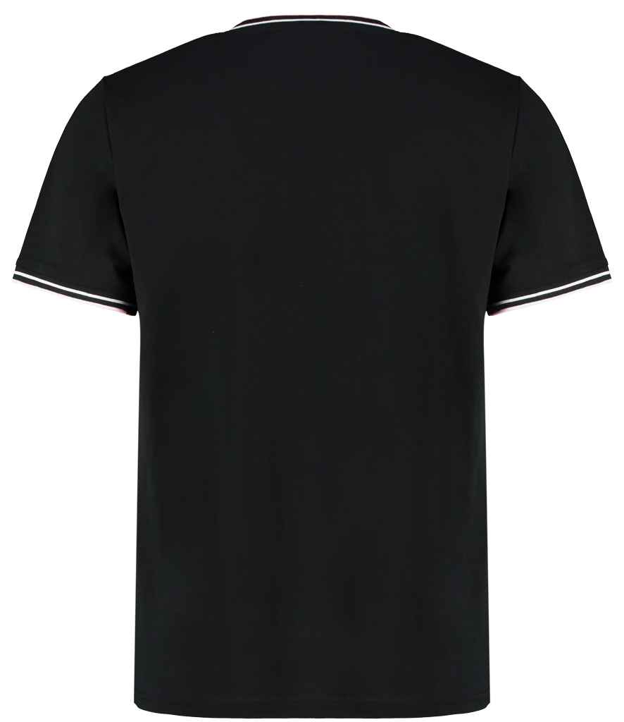 Kustom Kit Fashion Fit Tipped T-Shirt