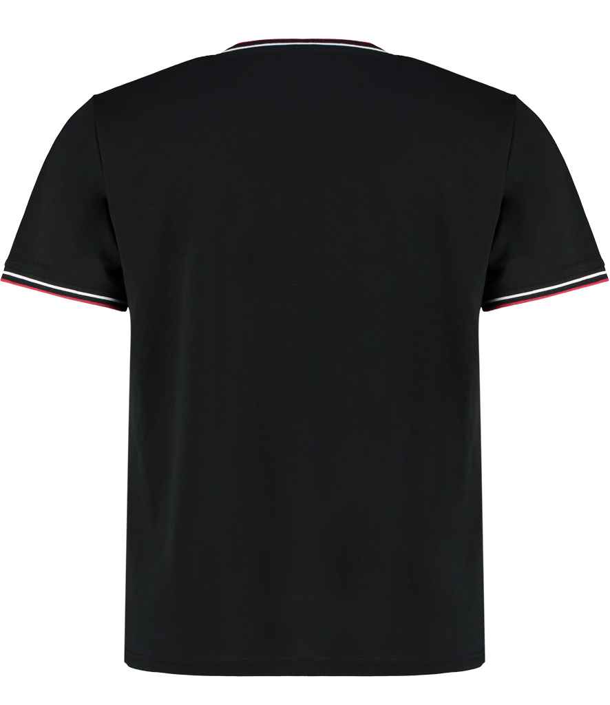 Kustom Kit Fashion Fit Tipped T-Shirt