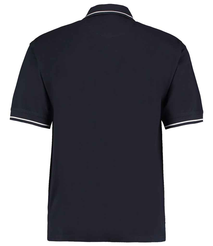 Kustom Kit St Mellion Tipped Cotton Piqué Polo Shirt