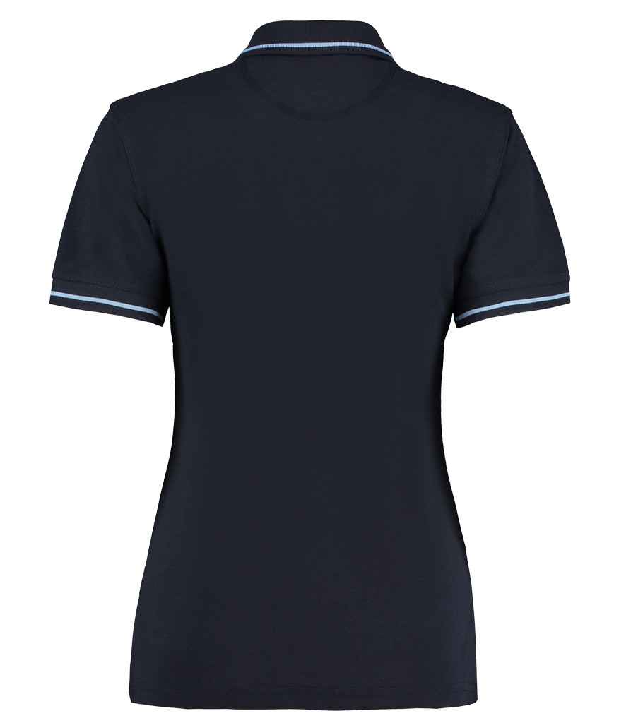 Kustom Kit Ladies St Mellion Tipped Cotton Piqué Polo Shirt