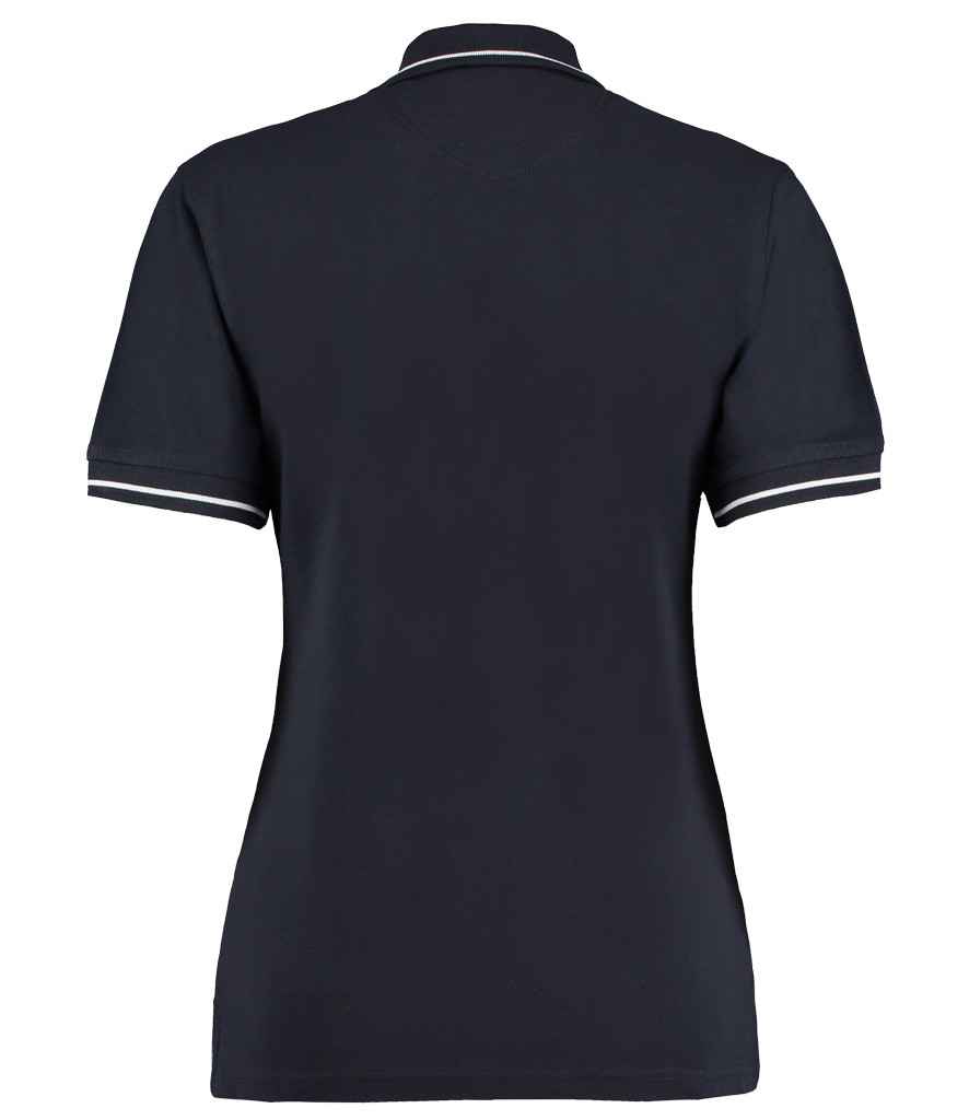 Kustom Kit Ladies St Mellion Tipped Cotton Piqué Polo Shirt