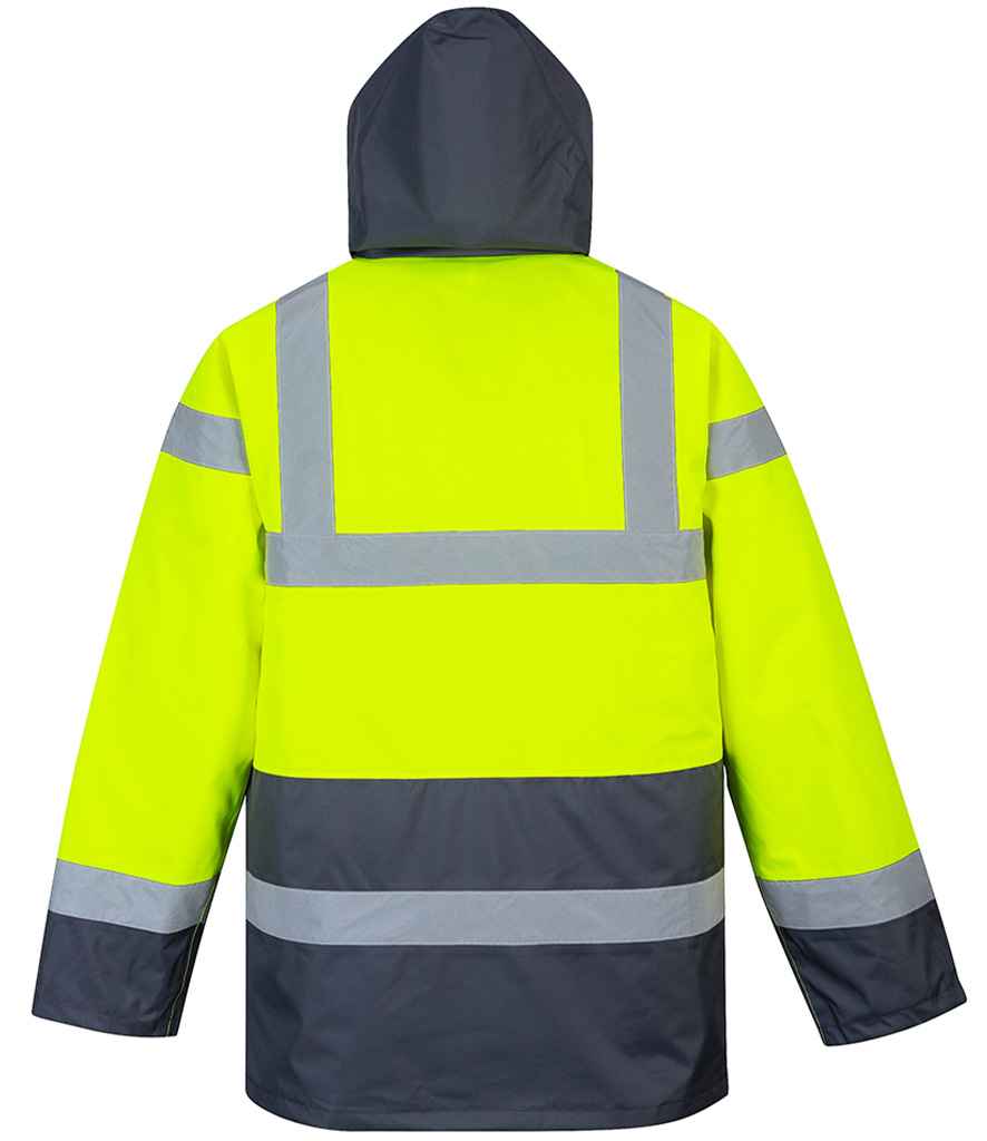 Portwest Hi-Vis Contrast Traffic Jacket