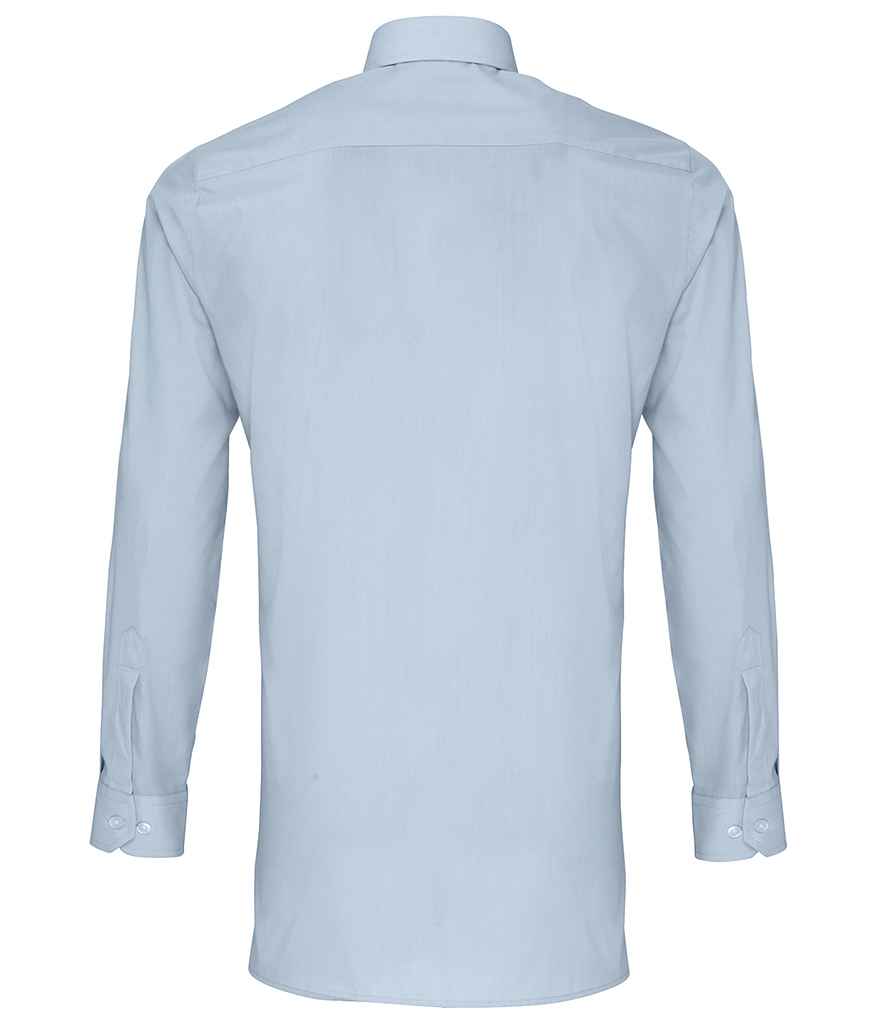 Premier Long Sleeve Fitted Poplin Shirt