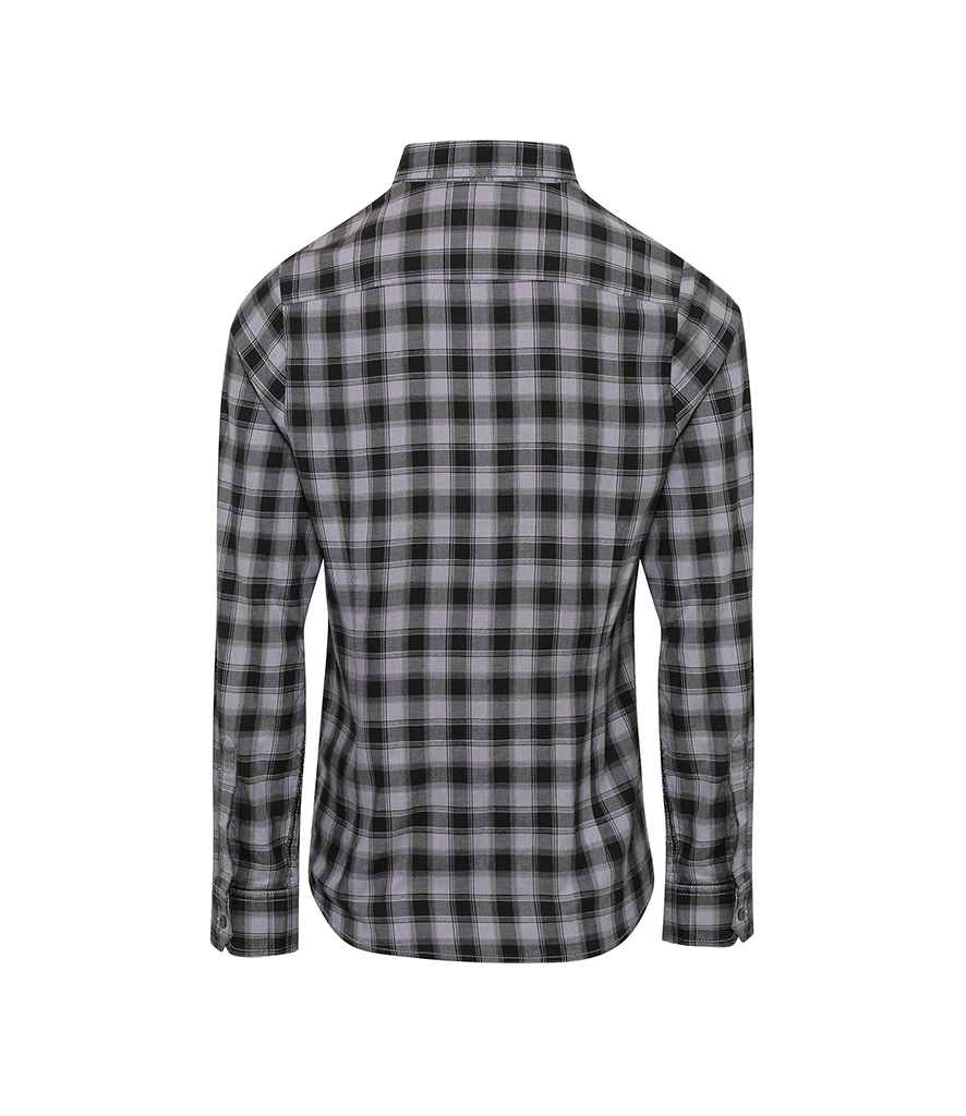 Premier Ladies Mulligan Check Long Sleeve Shirt