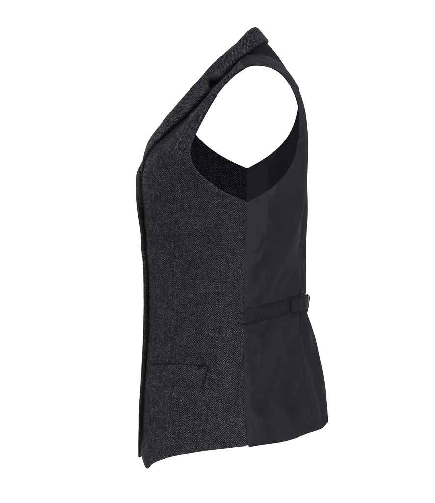 Premier Ladies Herringbone Waistcoat