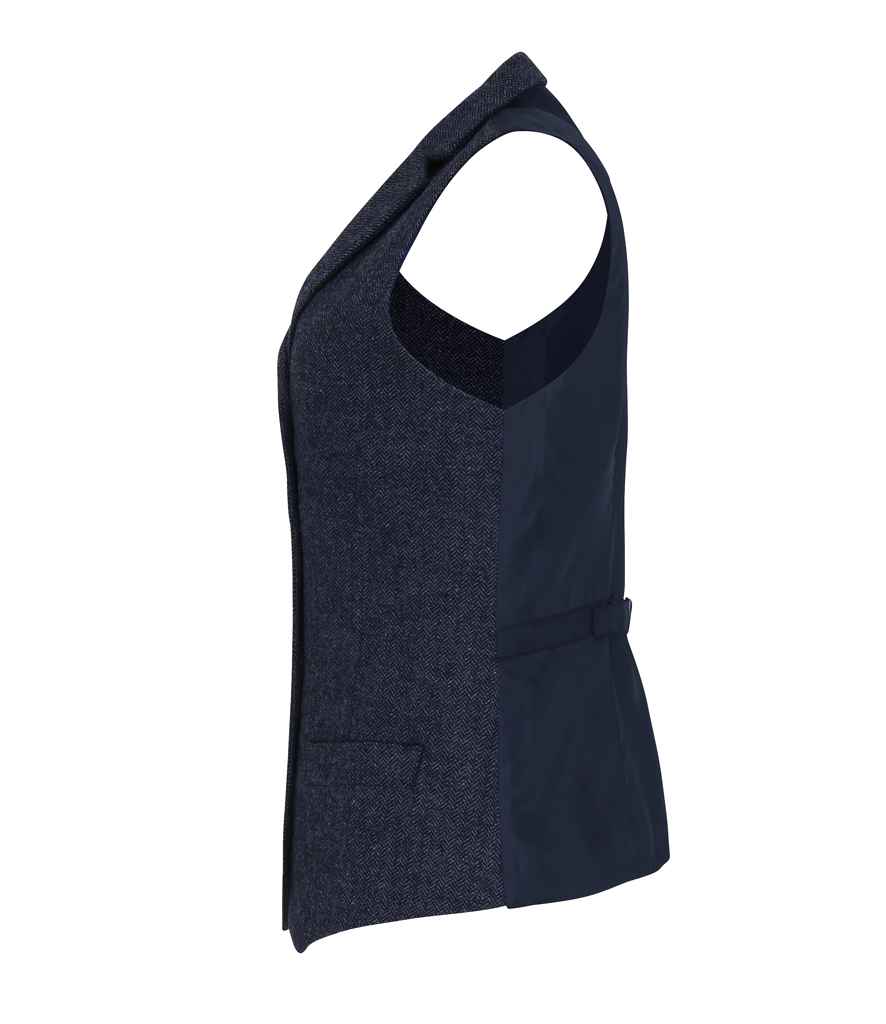 Premier Ladies Herringbone Waistcoat