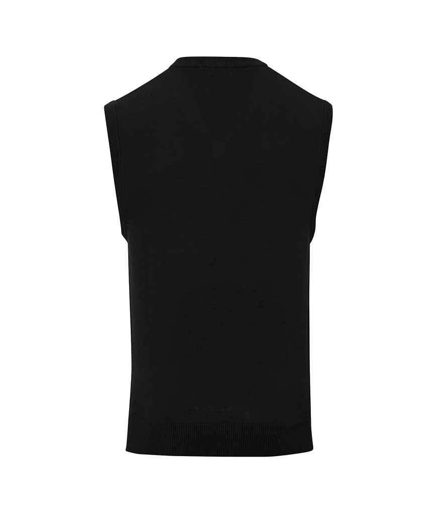 Premier Sleeveless Cotton Acrylic V Neck Sweater