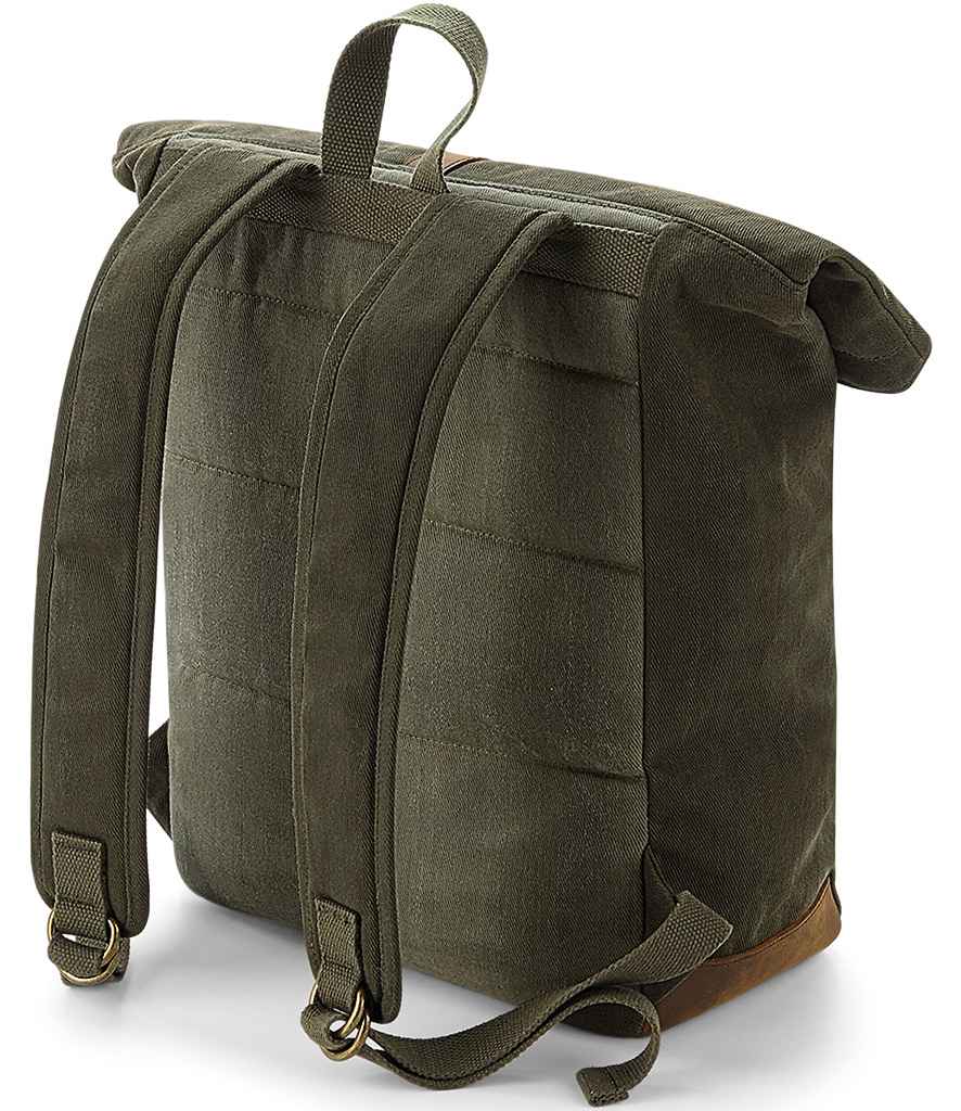 Quadra Heritage Waxed Canvas Backpack