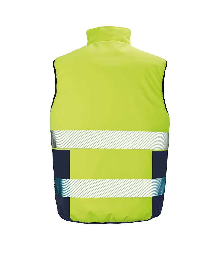 Result Safe-Guard Reversible Soft Padded Gilet