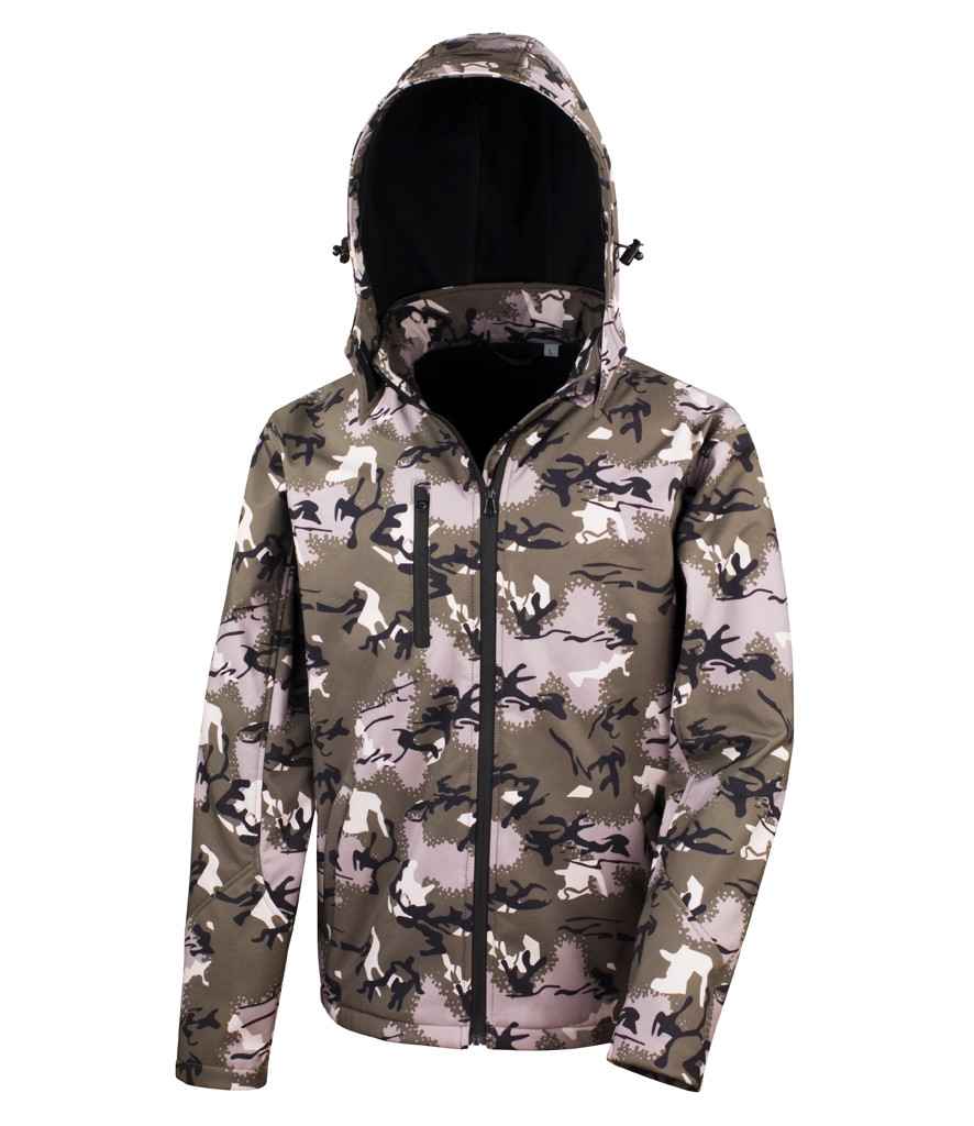 Result Urban Camo TX Performance Soft Shell Jacket