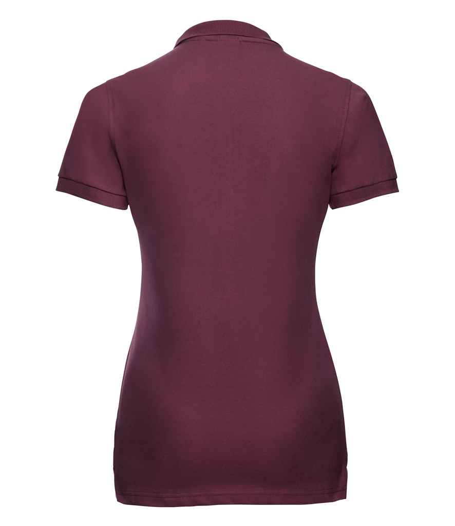 Russell Ladies Stretch Piqué Polo Shirt