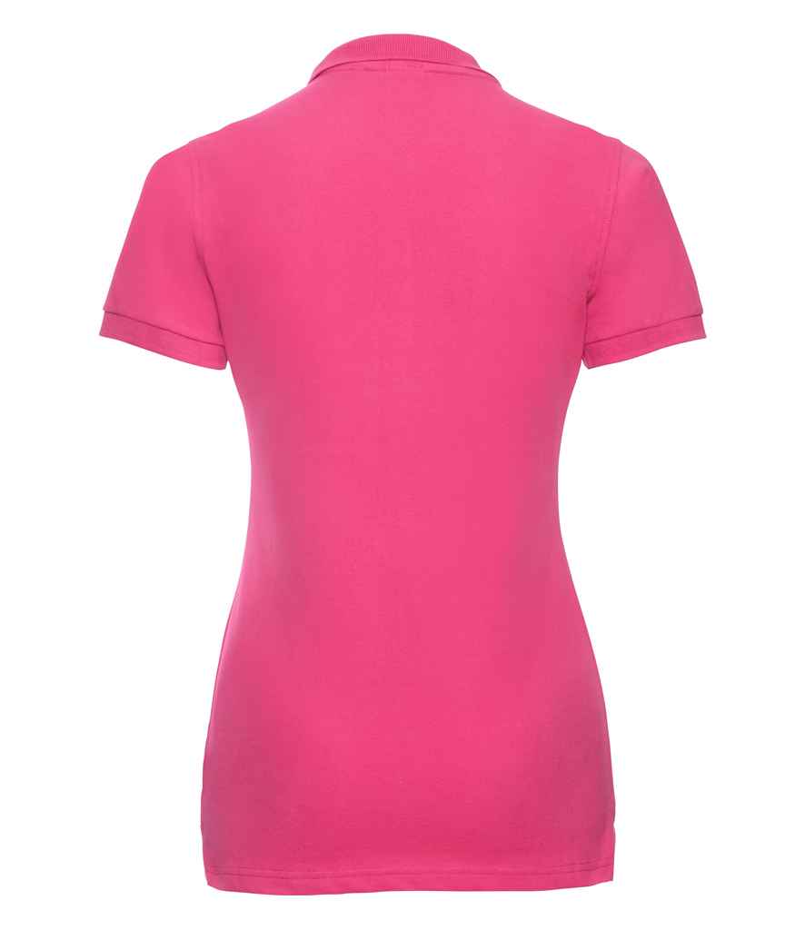 Russell Ladies Stretch Piqué Polo Shirt