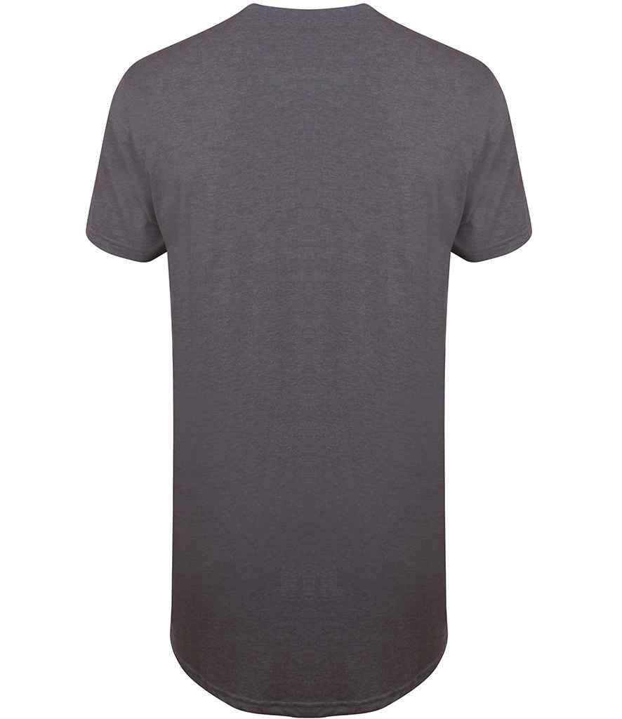 SF Men Longline Dipped Hem T-Shirt