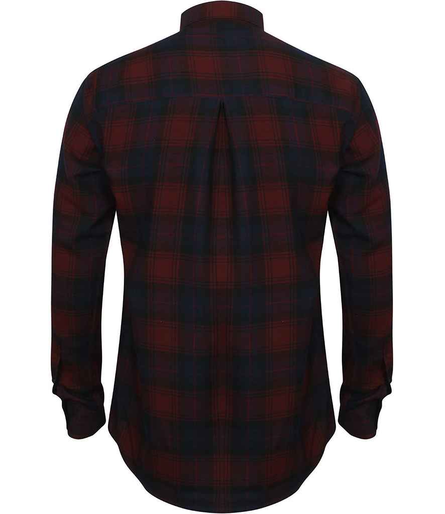 SF Men Brushed Check Casual Shirt