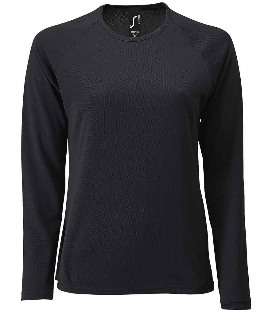 SOL'S Ladies Sporty Long Sleeve Performance T-Shirt