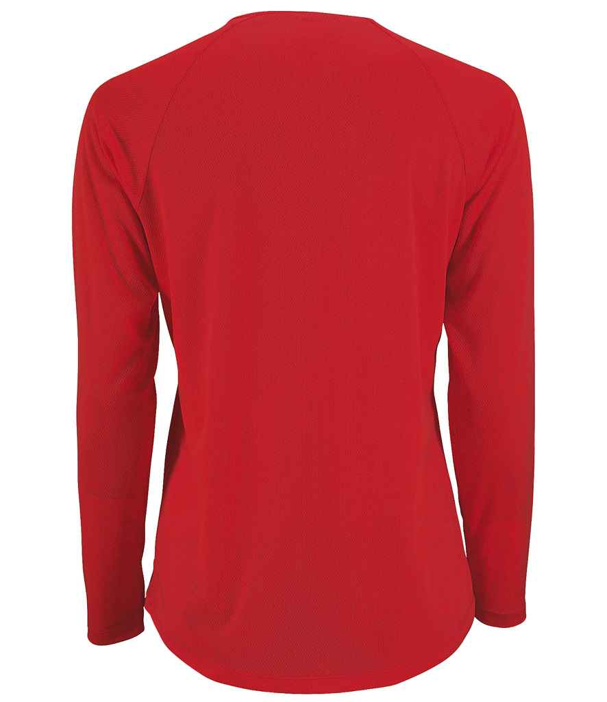 SOL'S Ladies Sporty Long Sleeve Performance T-Shirt