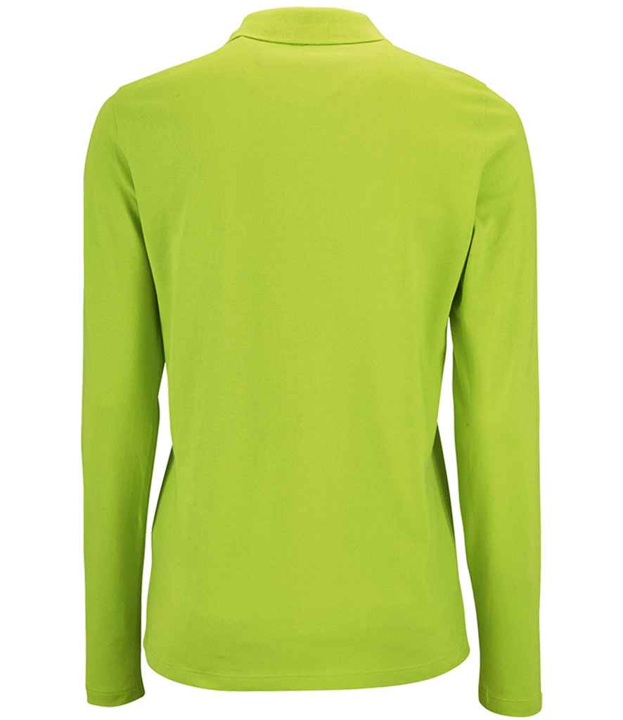 SOL'S Ladies Perfect Long Sleeve Piqué Polo Shirt