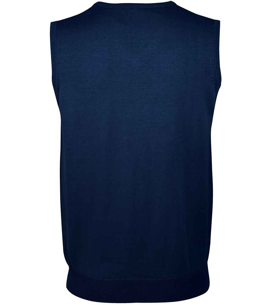 SOL'S Unisex Gentlemen Sleeveless Cotton Acrylic V Neck Sweater