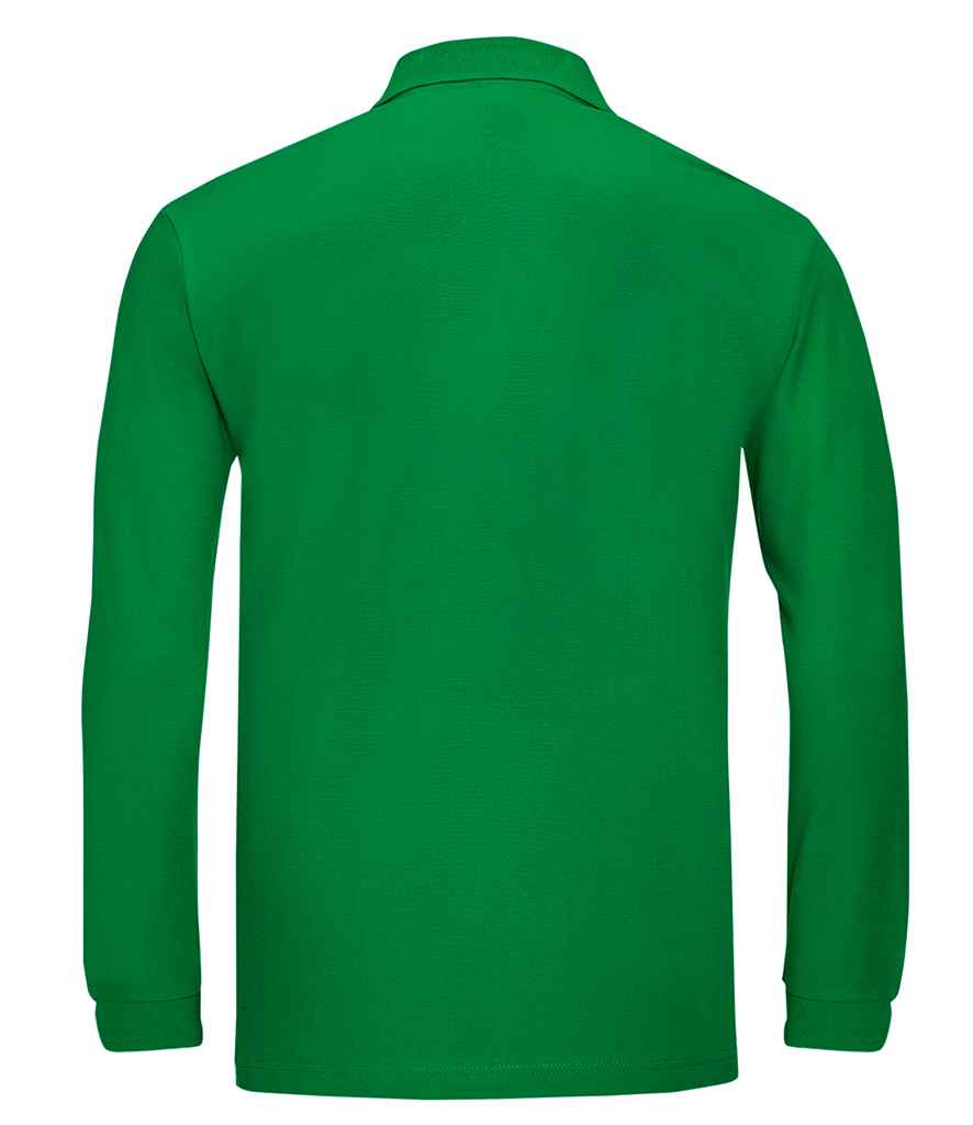 SOL'S Winter II Long Sleeve Cotton Piqué Polo Shirt