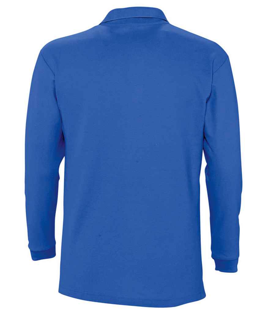 SOL'S Winter II Long Sleeve Cotton Piqué Polo Shirt