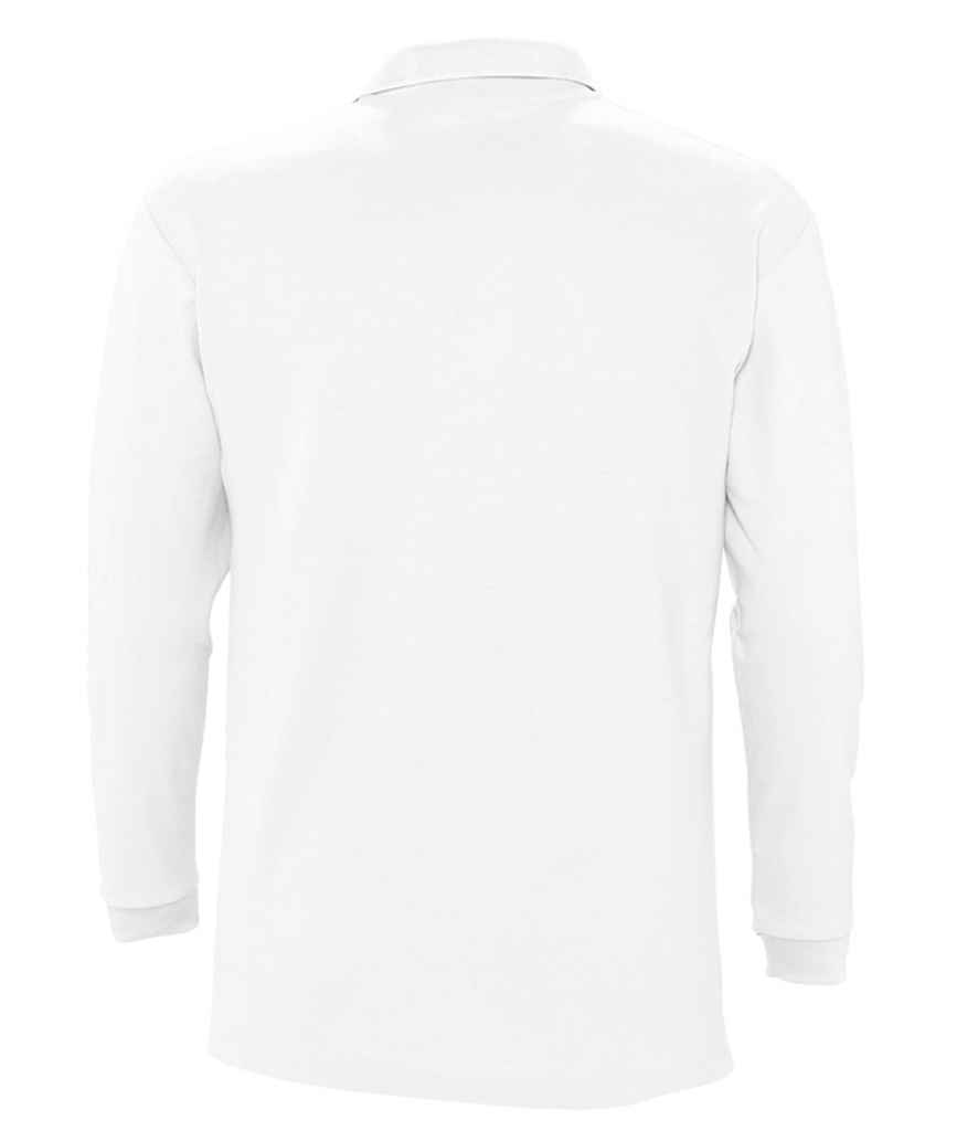 SOL'S Winter II Long Sleeve Cotton Piqué Polo Shirt