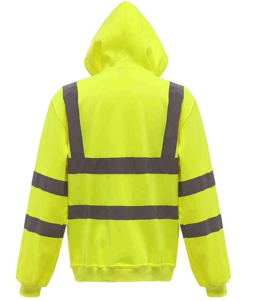 Yoko Hi-Vis Zip Hoodie