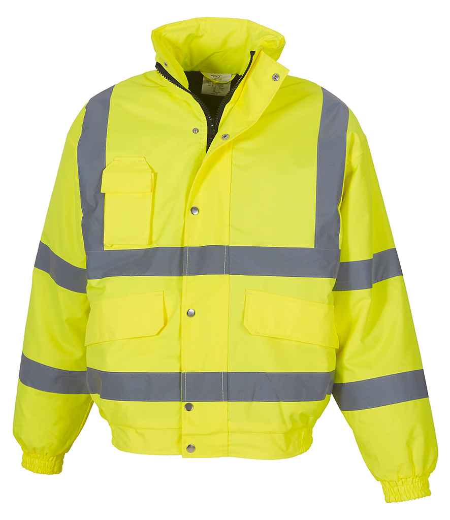 Yoko Hi-Vis Classic Bomber Jacket