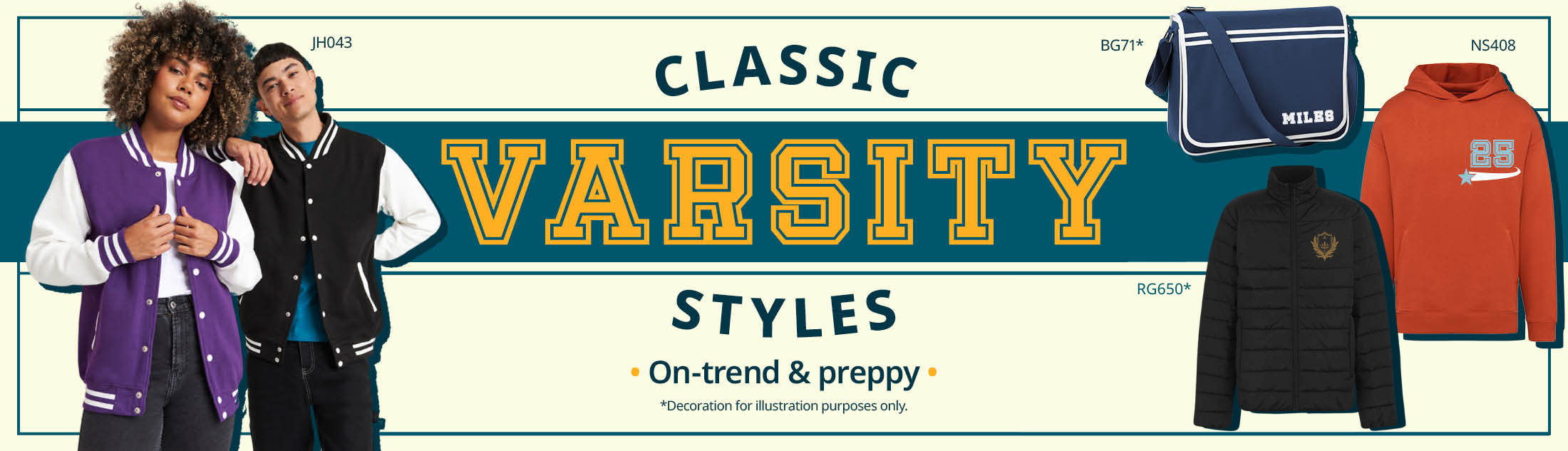 Classic Varsity Styles