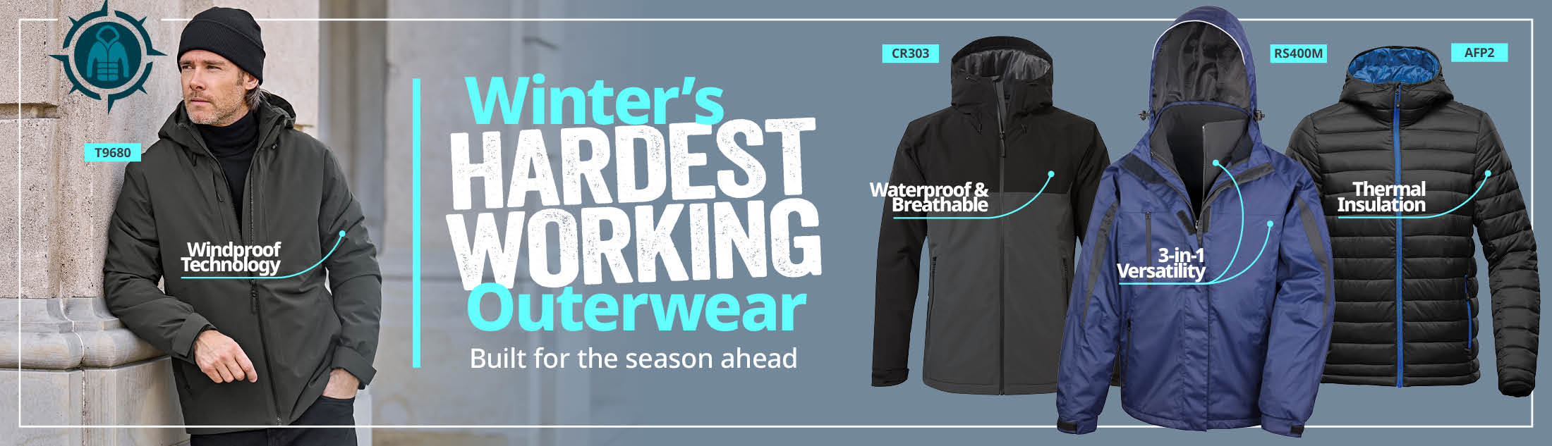 Winter’s hardest working outerwear